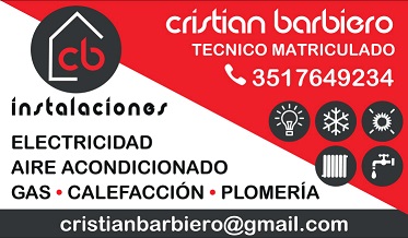 Cristian Barbiero Técnico Matriculado