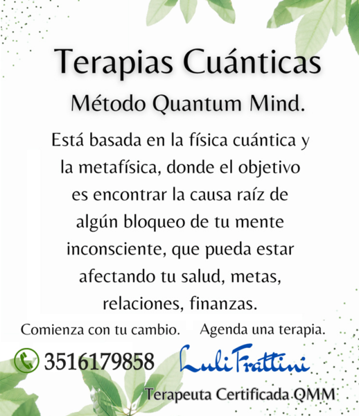 Terapias Cuánticas